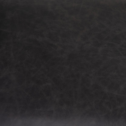 Klein Dining Chair by Four Hands in sonoma black. Made from top grain leather, iron, 100% polyester in a modern style.