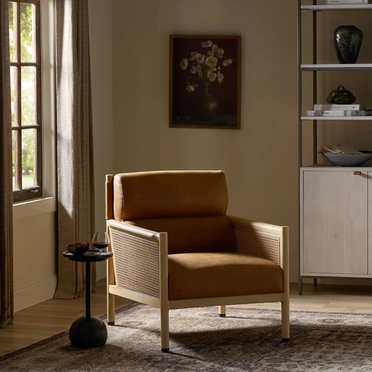Kempsey Chair by Four Hands. Made from unique in a rustic style.