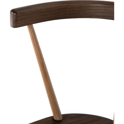 Naples Dining Chair by Four Hands in light cocoa oak. Made from solid oak in a cottage & farmhouse style.