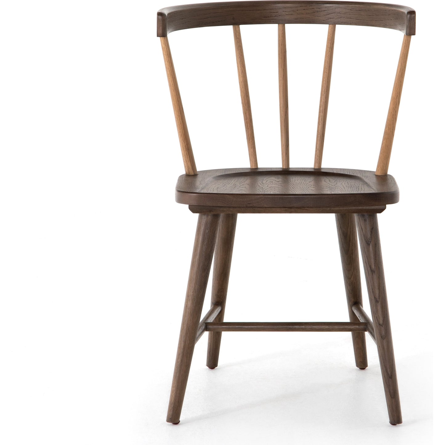 003 SI-1716197 | Additional Silo | Naples Dining Chair by Four Hands in light cocoa oak. Made from solid oak in a cottage & farmhouse style.