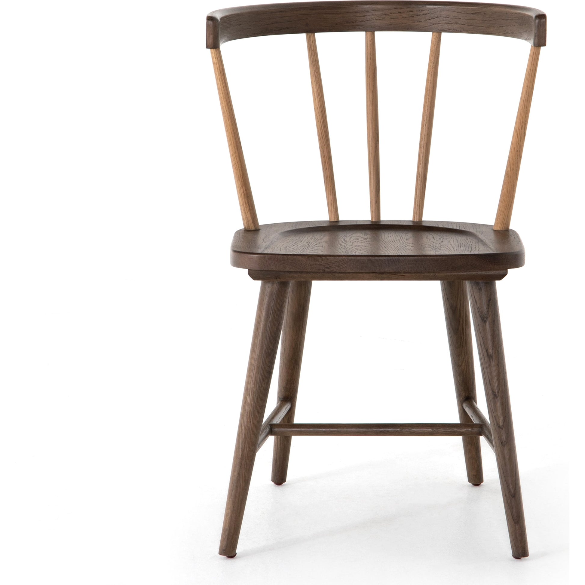 Naples Dining Chair by Four Hands in light cocoa oak. Made from solid oak in a cottage & farmhouse style.