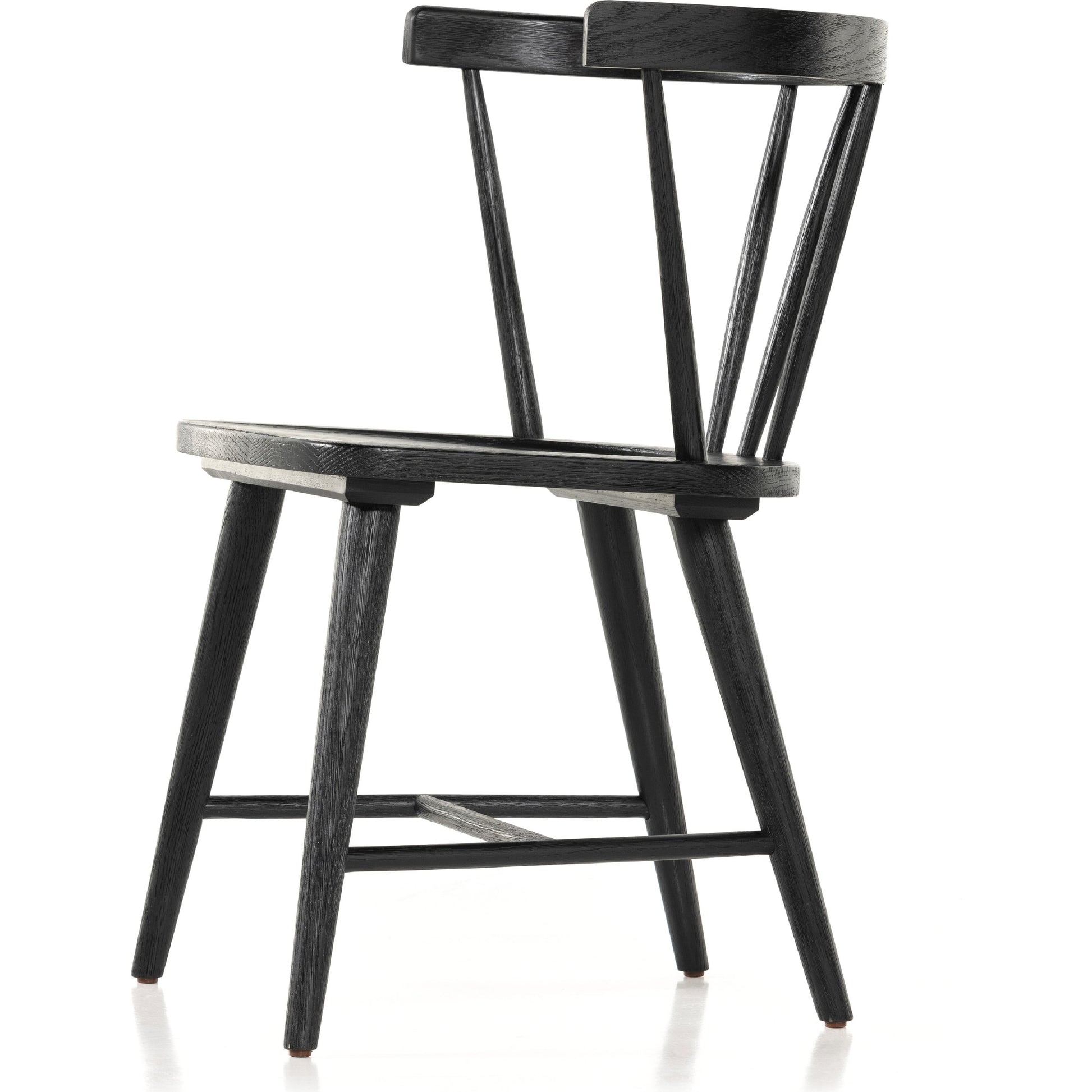 Naples Dining Chair by Four Hands in light cocoa oak. Made from solid oak in a cottage & farmhouse style.