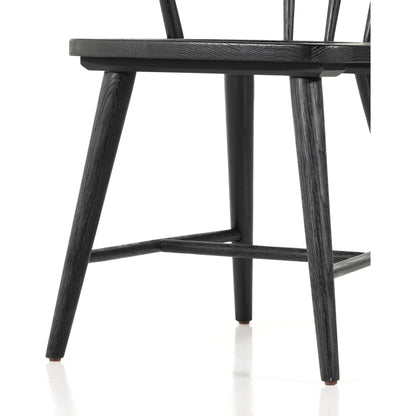 Naples Dining Chair by Four Hands in light cocoa oak. Made from solid oak in a cottage & farmhouse style.