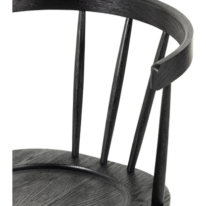 Naples Dining Chair by Four Hands in light cocoa oak. Made from solid oak in a cottage & farmhouse style.