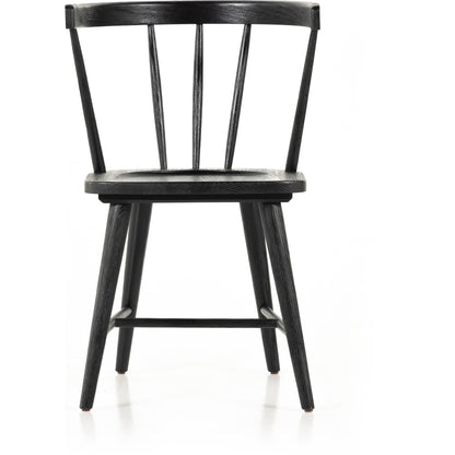 Naples Dining Chair by Four Hands in light cocoa oak. Made from solid oak in a cottage & farmhouse style.