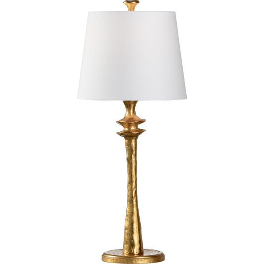 Miley Lamp by Wildwood in dark bronze. Made from iron in a traditional style.