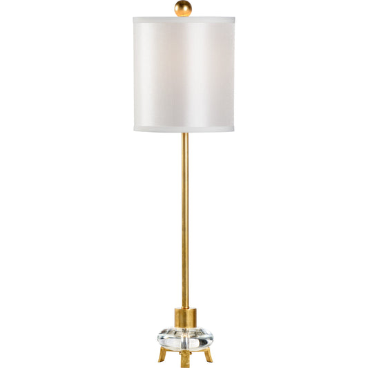 Eloise Buffet Lamp by Wildwood in gold. Made from other: metal in a transitional style.