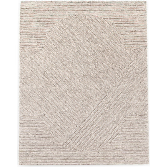 Chasen Outdoor Rug by Four Hands in heathered natural and heathered natural. Made from 100% polyethylene terephthalate (pet) in a unique style.
