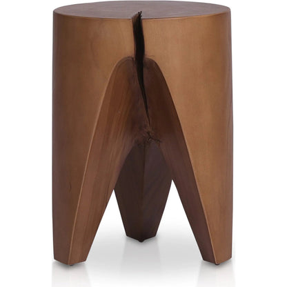Petros Outdoor End Table by Four Hands. Made from solid teak in a eclectic & global style.