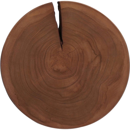 Petros Outdoor End Table by Four Hands. Made from solid teak in a eclectic & global style.
