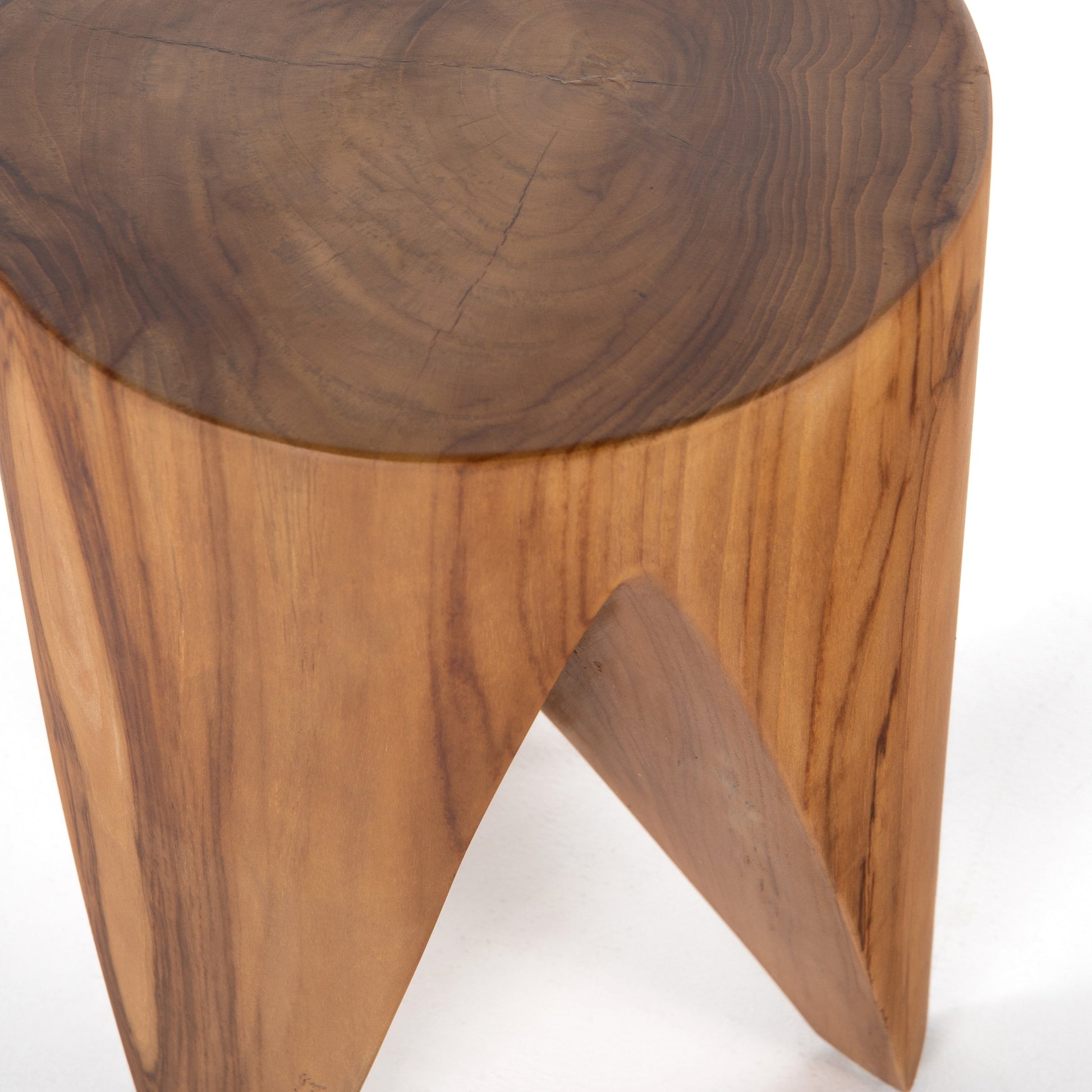 Petros Outdoor End Table by Four Hands. Made from solid teak in a eclectic & global style.