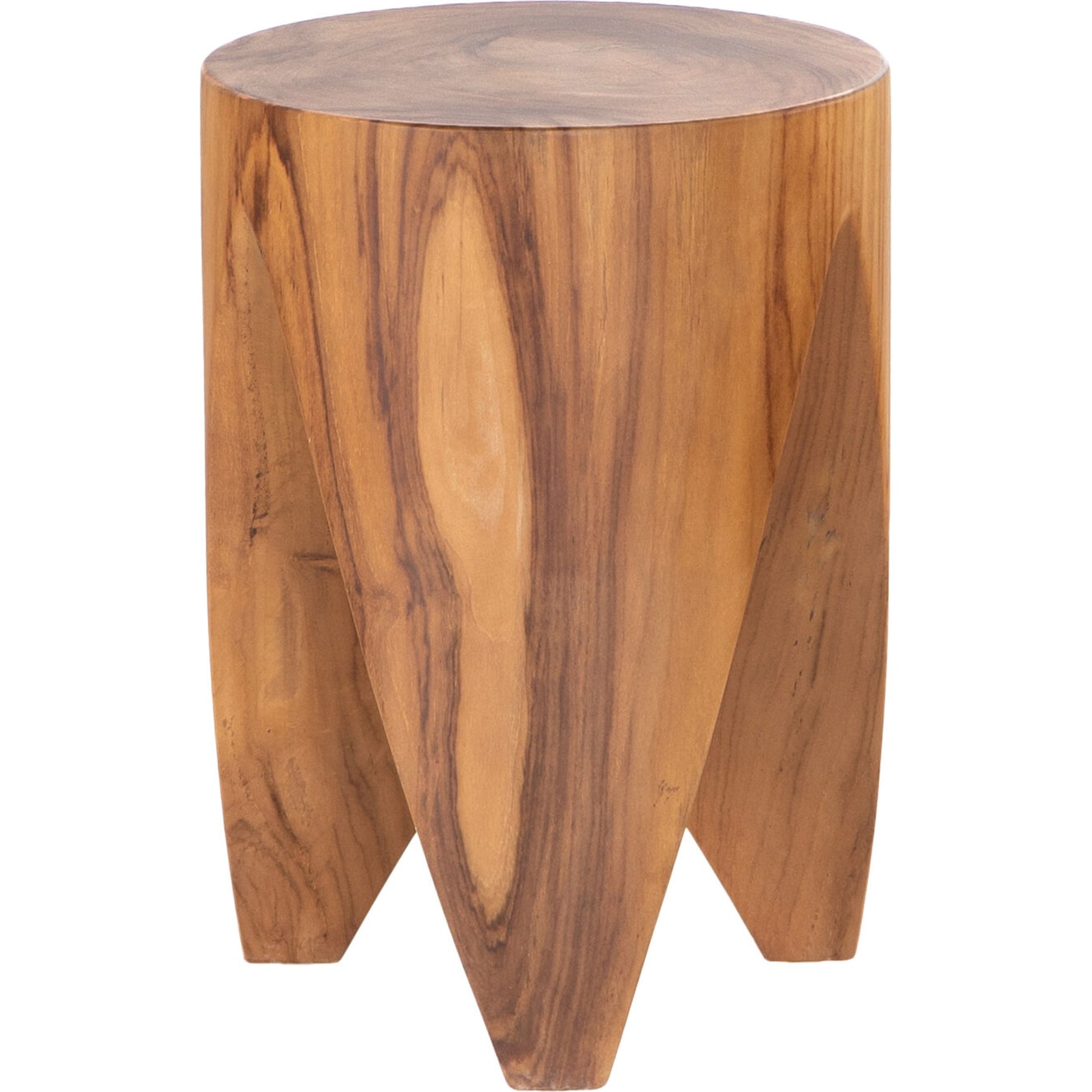Petros Outdoor End Table by Four Hands. Made from solid teak in a eclectic & global style.