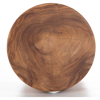 Petros Outdoor End Table by Four Hands. Made from solid teak in a eclectic & global style.