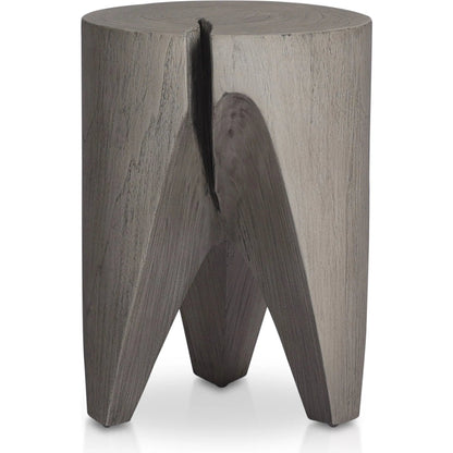Petros Outdoor End Table by Four Hands. Made from solid teak in a eclectic & global style.