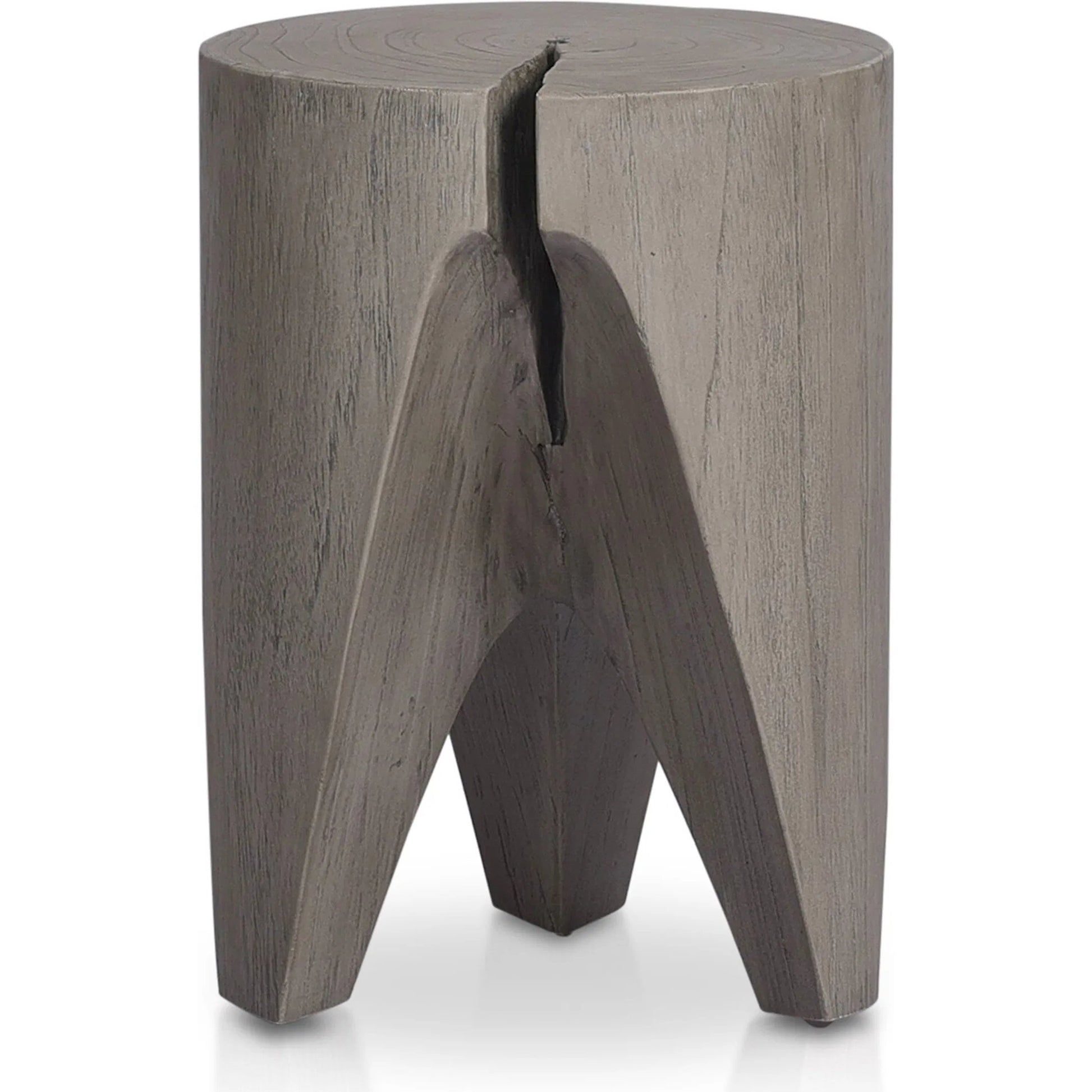 Petros Outdoor End Table by Four Hands. Made from solid teak in a eclectic & global style.