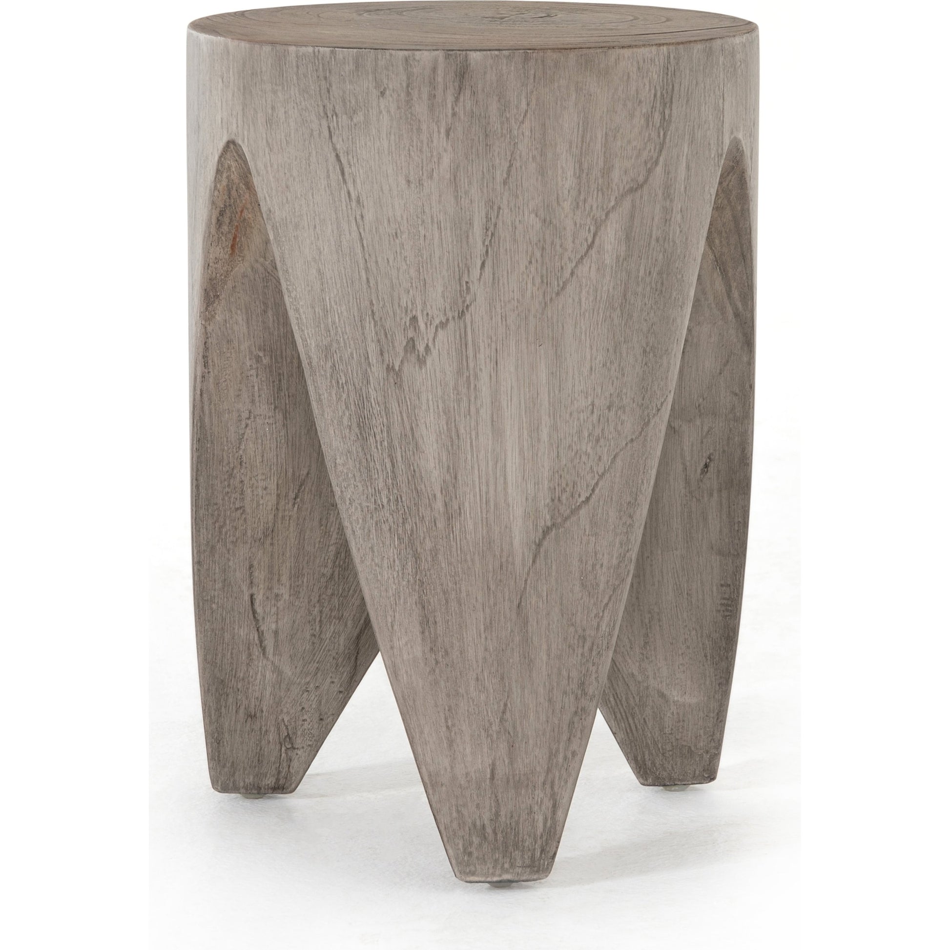 Petros Outdoor End Table by Four Hands. Made from solid teak in a eclectic & global style.