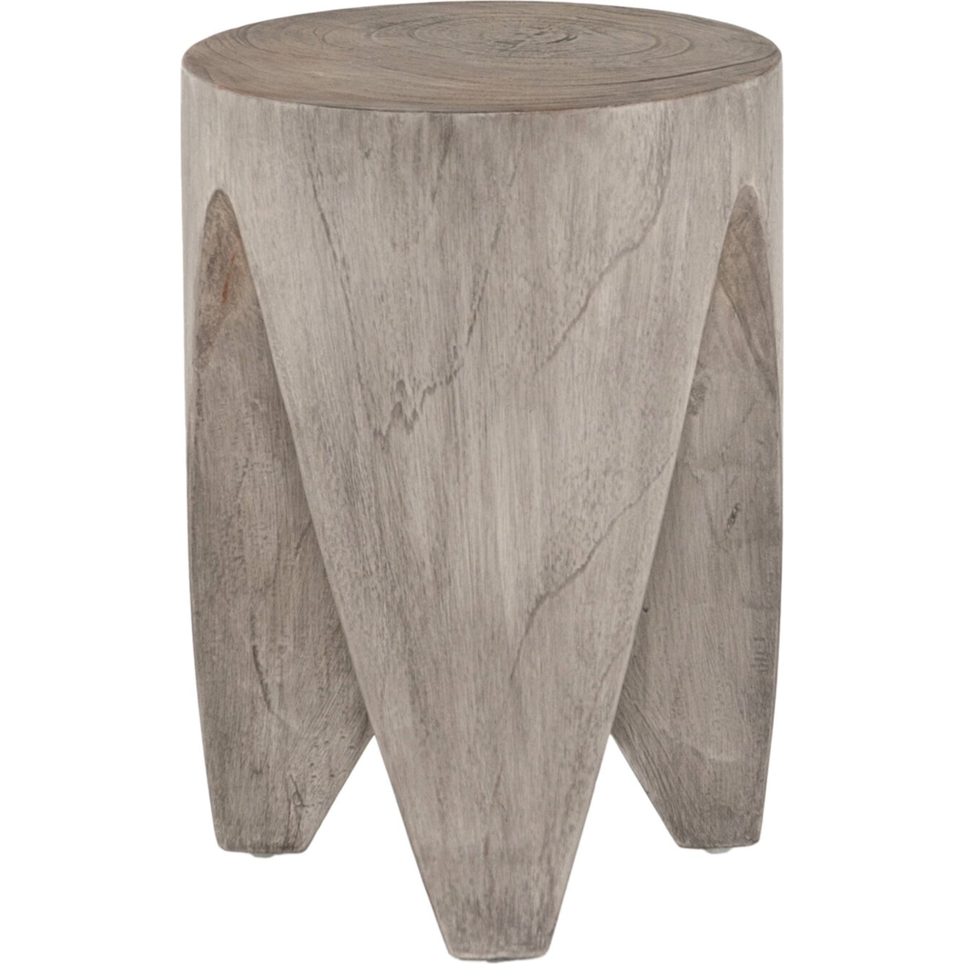 Petros Outdoor End Table by Four Hands. Made from solid teak in a eclectic & global style.