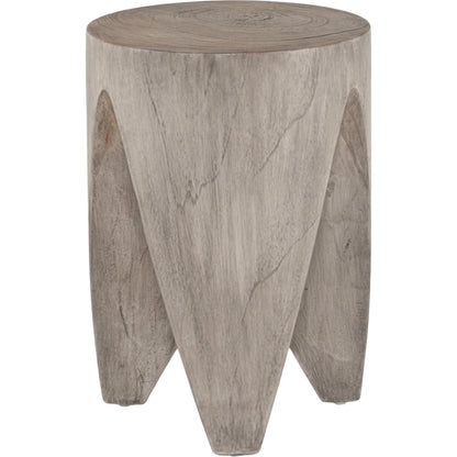 Petros Outdoor End Table by Four Hands. Made from solid teak in a eclectic & global style.
