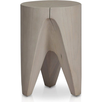 Petros Outdoor End Table by Four Hands. Made from solid teak in a eclectic & global style.