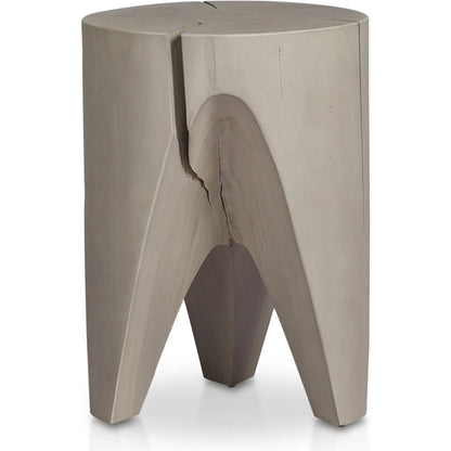 Petros Outdoor End Table by Four Hands. Made from solid teak in a eclectic & global style.
