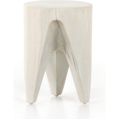 Petros Outdoor End Table by Four Hands. Made from solid teak in a eclectic & global style.