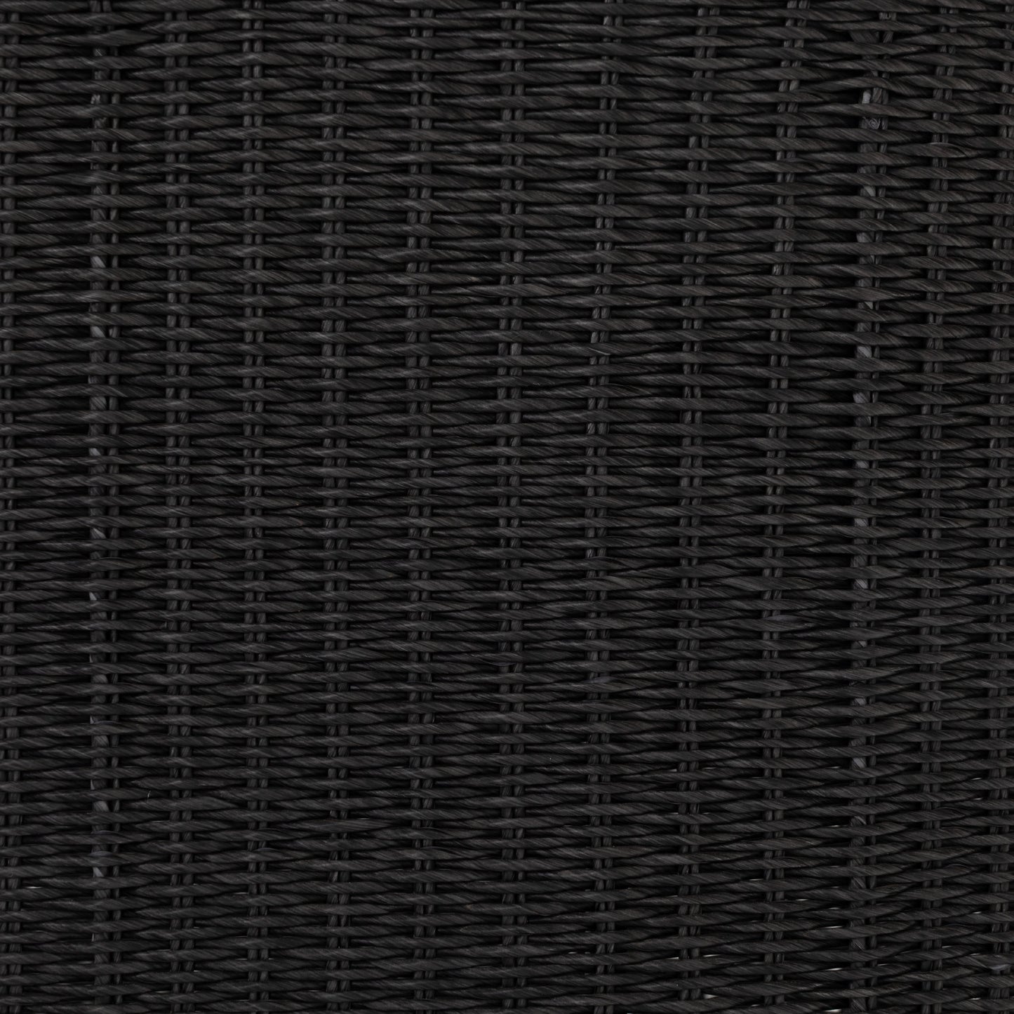 013 SI-1717070 | Closeup | Tucson Woven Outdoor Chair by Four Hands. Made from 100% olefin, 100% polyethylene, iron in a coastal style.