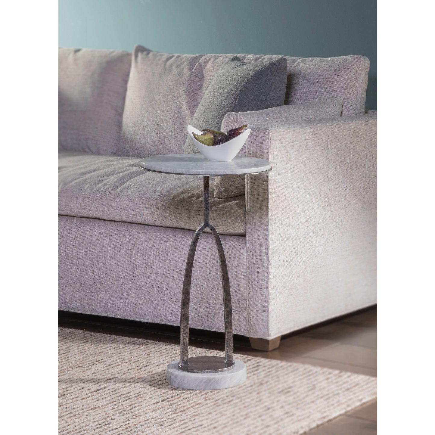 001 SI-1770634 | Lifestyle | Vega Table by Artistica Home in antiqued iron. Made from unique in a eclectic & global style.