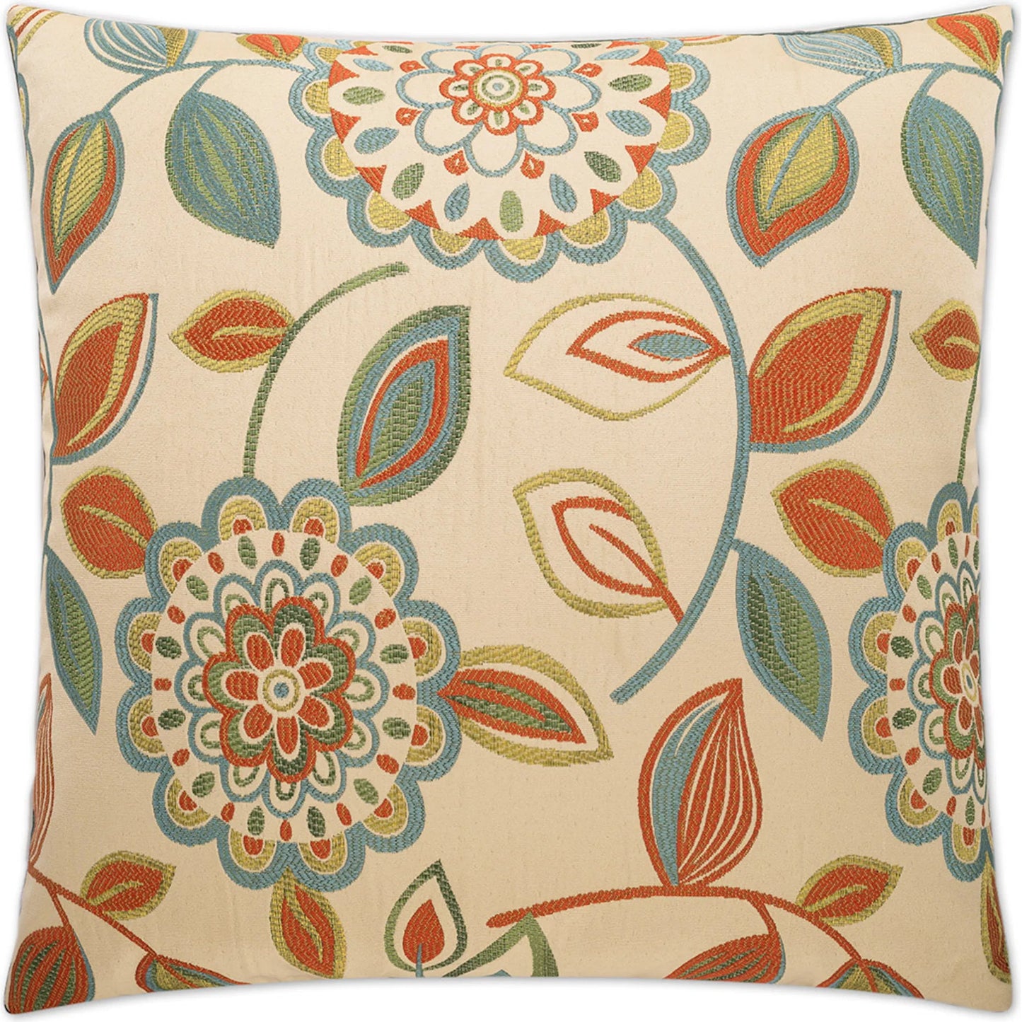 001 SI-2381131 | Primary Silo | Flander Pillow by DV Kap Home in multi. Made from 100% polyester in a eclectic & global style.