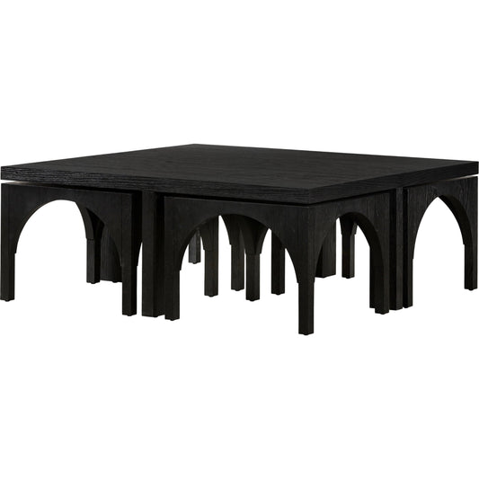 Amara Nesting Coffee Table by Four Hands. Made from oak veneer, solid oak in a eclectic & global style.