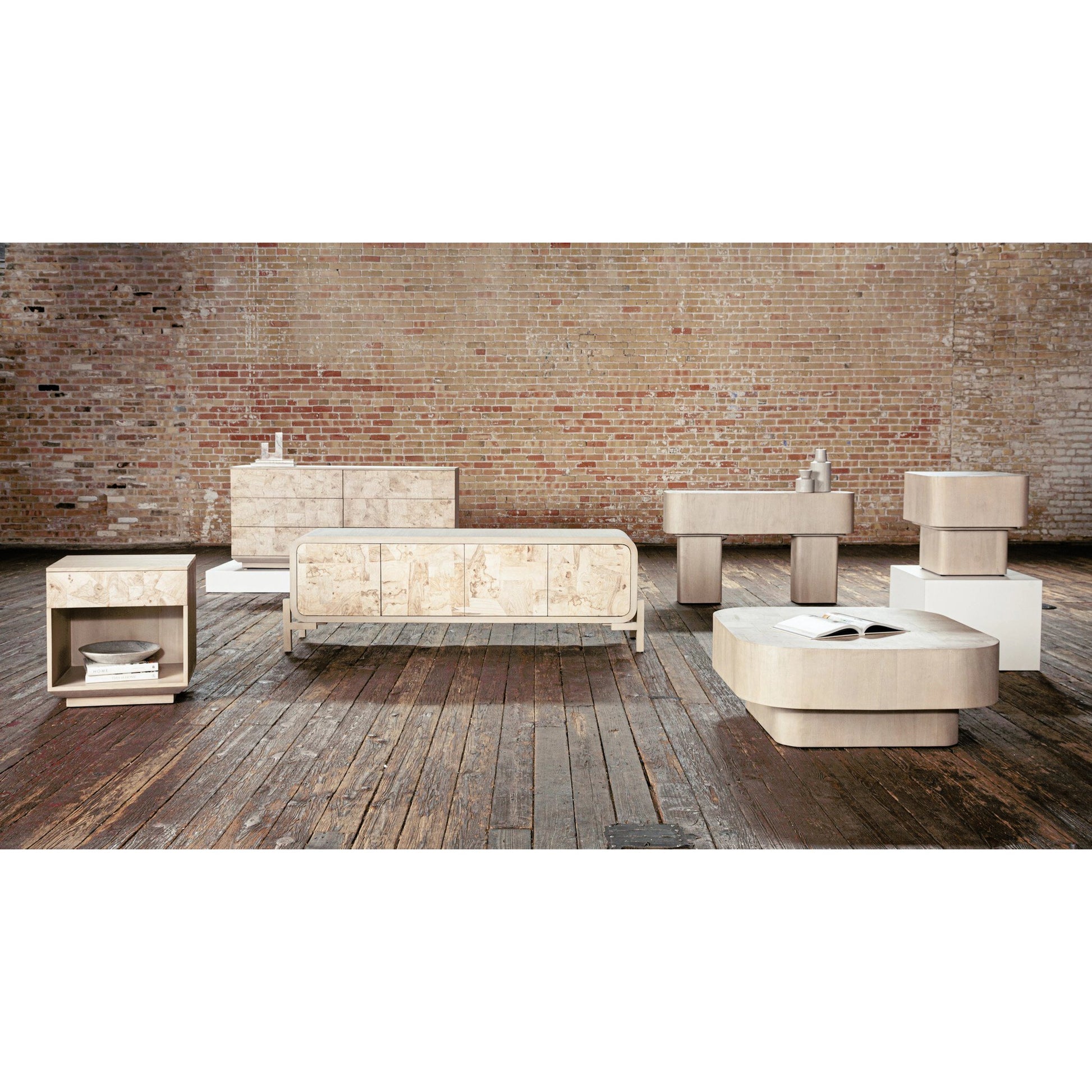 Blanco Coffee Table by Four Hands. Made from unique in a modern style.