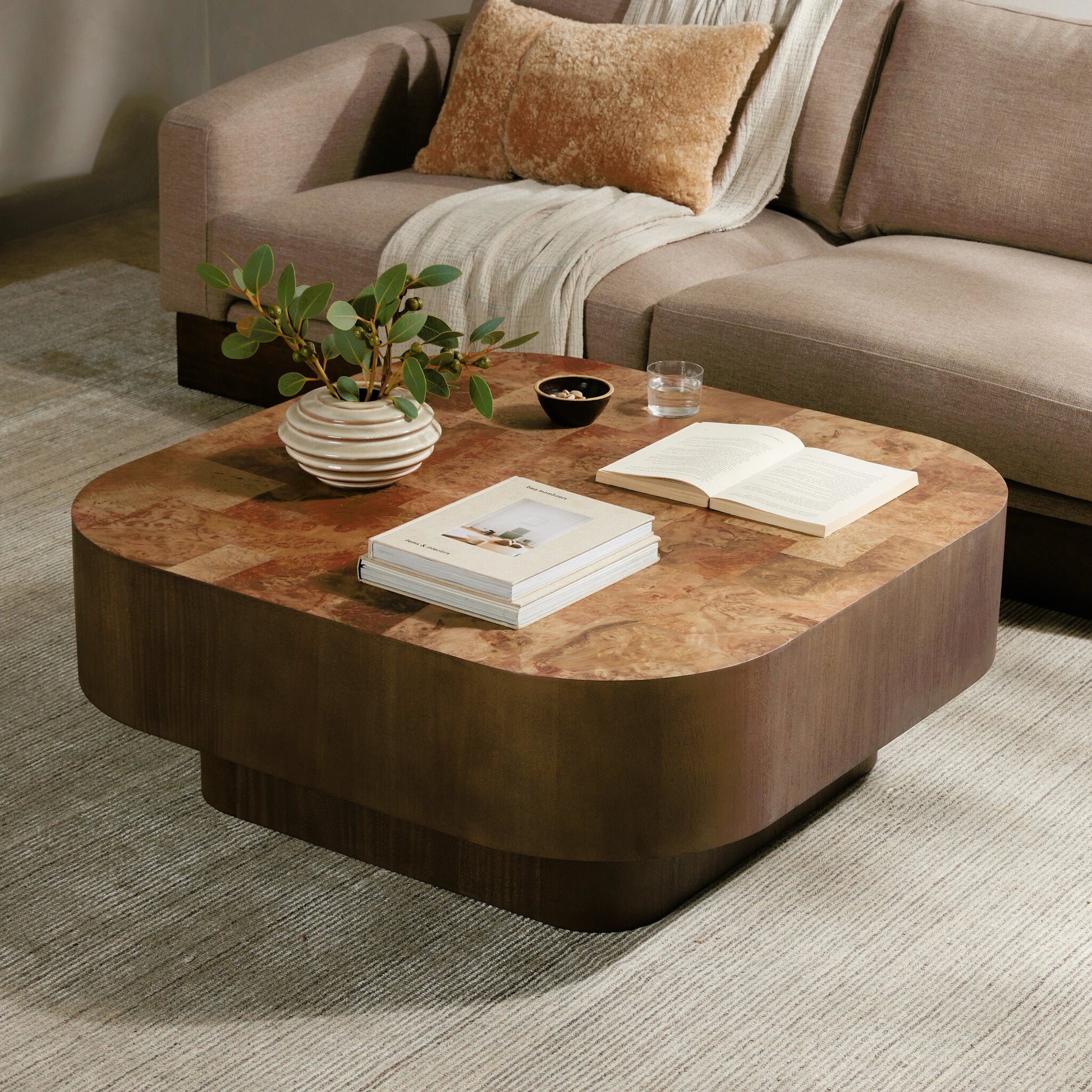Blanco Coffee Table by Four Hands. Made from unique in a modern style.