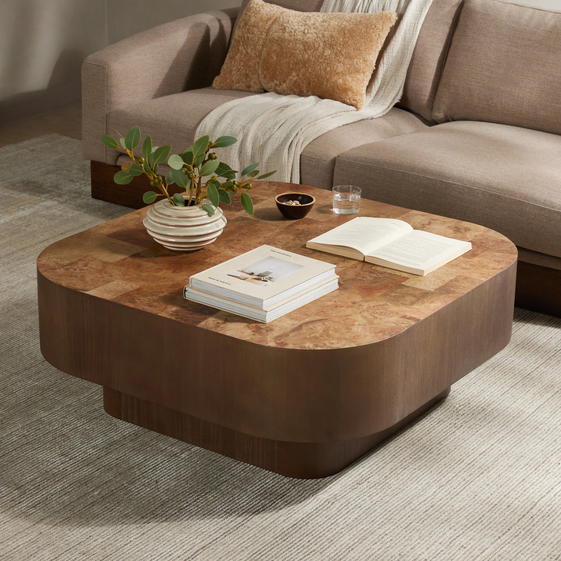 Blanco Coffee Table by Four Hands. Made from unique in a modern style.