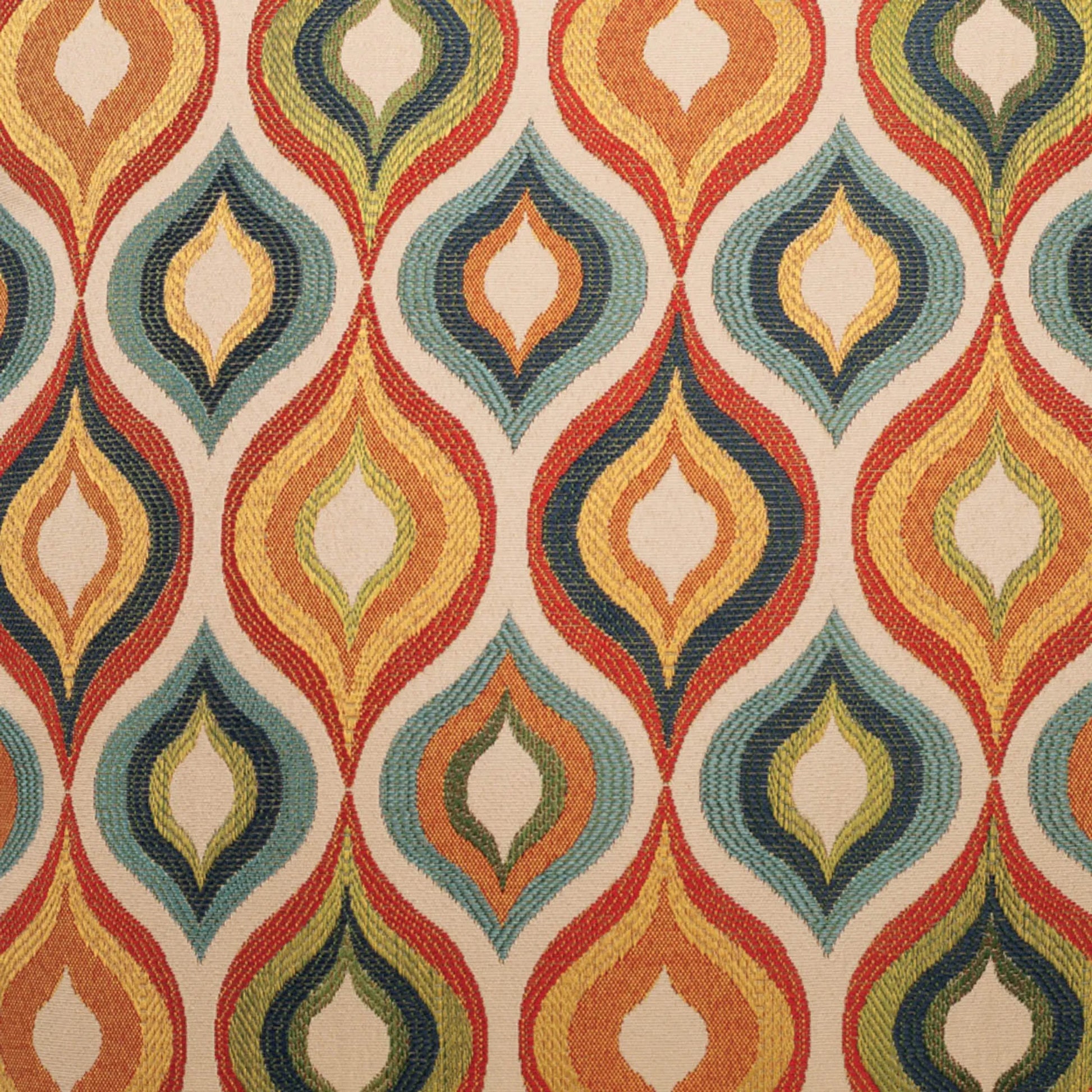 Flicker Pillow by DV Kap Home in orange. Made from 100% polyester in a eclectic & global style.