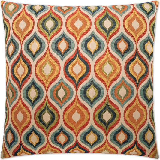Flicker by DV Kap Home in multi, turquoise, teal. Made from 100% polyester in a transitional style.