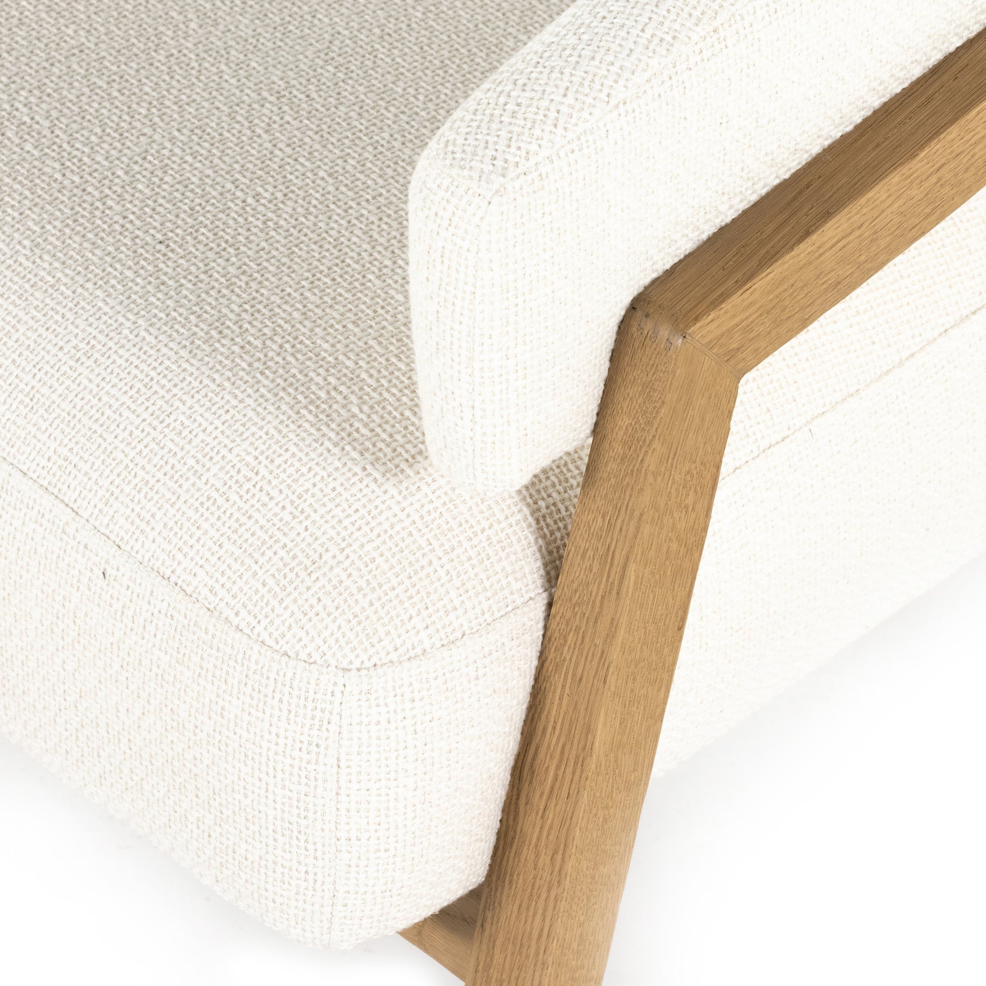 Dexter Chair by Four Hands in gibson white. Made from unique in a modern style.