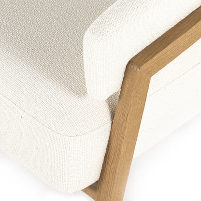 Dexter Chair by Four Hands in gibson white. Made from unique in a modern style.