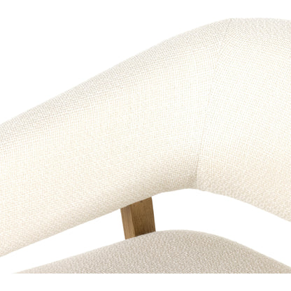 Dexter Chair by Four Hands in gibson white. Made from unique in a modern style.