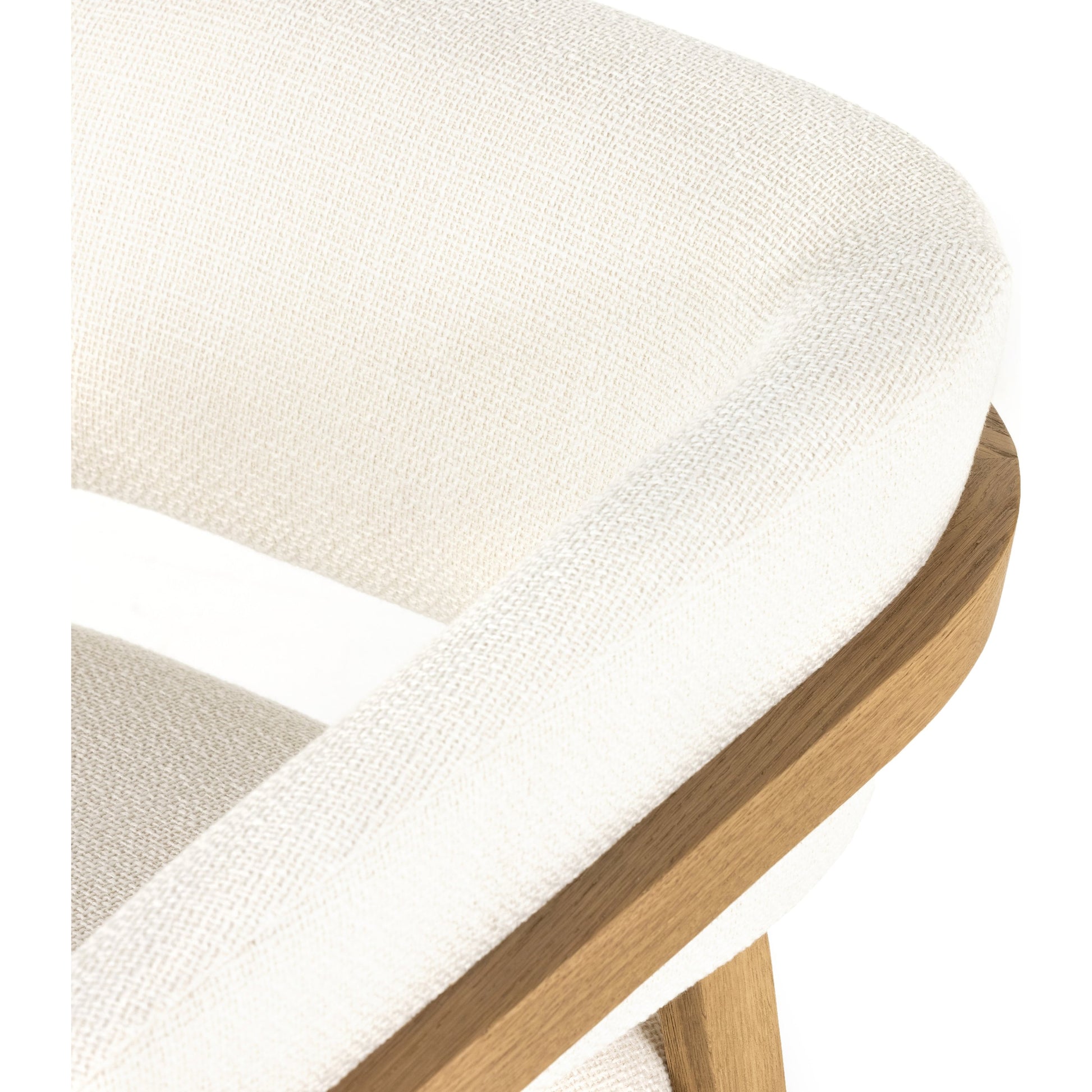 Dexter Chair by Four Hands in gibson white. Made from unique in a modern style.