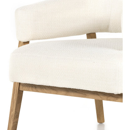 Dexter Chair by Four Hands in gibson white. Made from unique in a modern style.