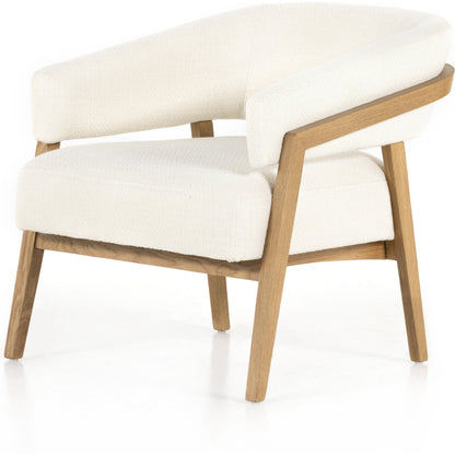 Dexter Chair by Four Hands in gibson white. Made from unique in a modern style.