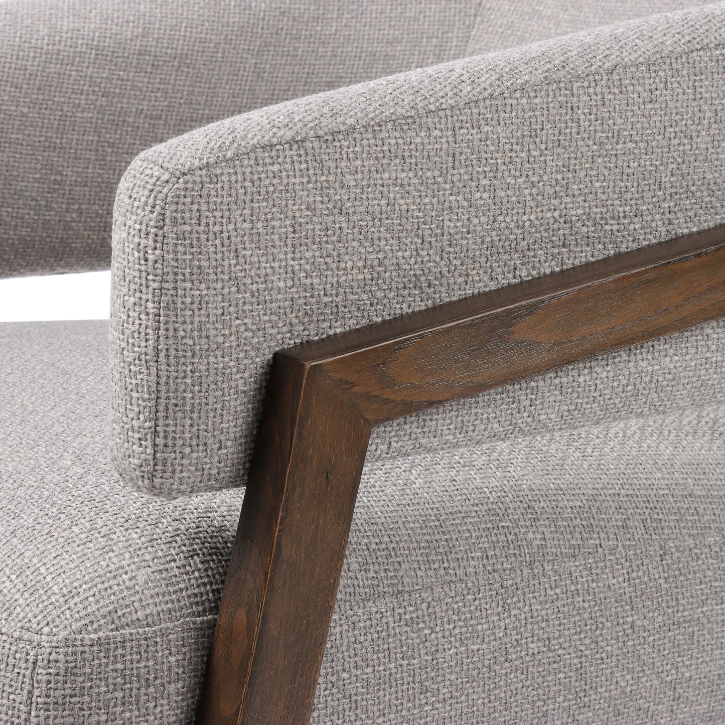 051 SI-1980345 | Closeup | Dexter Chair by Four Hands in gibson white. Made from unique in a modern style.