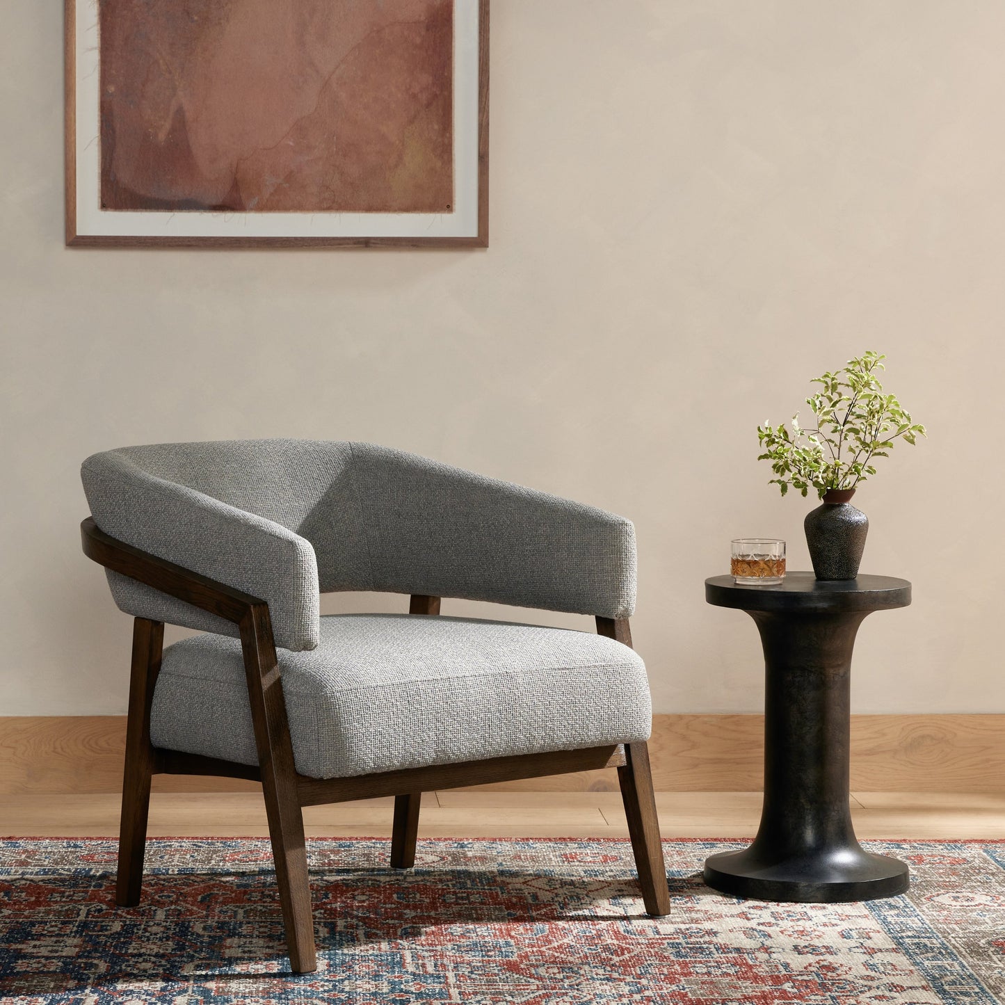 020 SI-1980345 | Lifestyle | Dexter Chair by Four Hands in gibson white. Made from unique in a modern style.