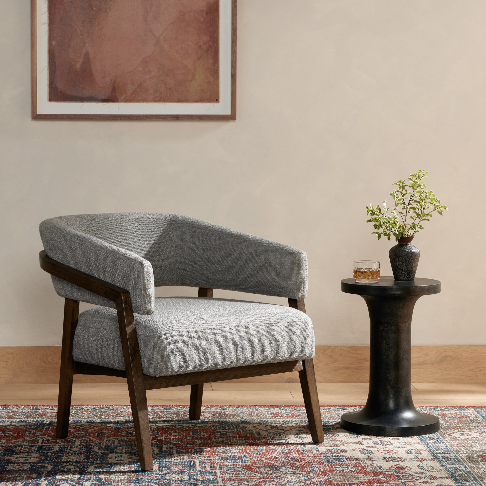 Dexter Chair by Four Hands in gibson white. Made from unique in a modern style.