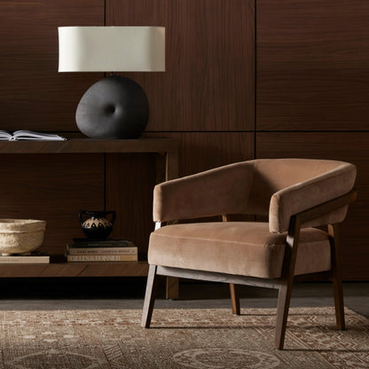 Dexter Chair by Four Hands in gibson white. Made from unique in a modern style.