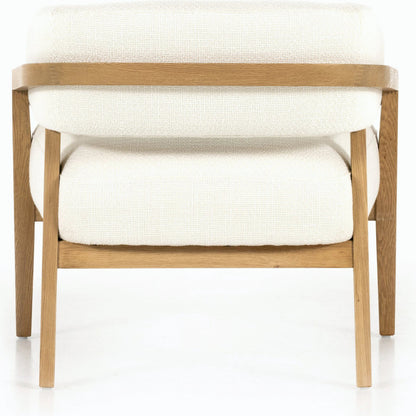 Dexter Chair by Four Hands in gibson white. Made from unique in a modern style.