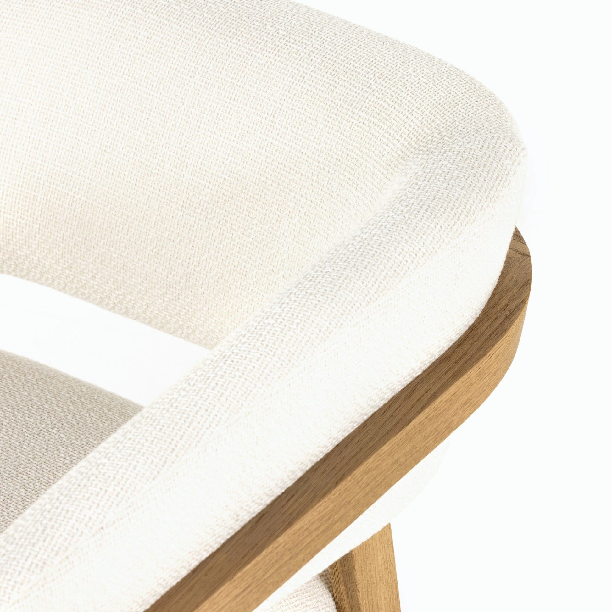 Dexter Chair by Four Hands in gibson white. Made from unique in a modern style.
