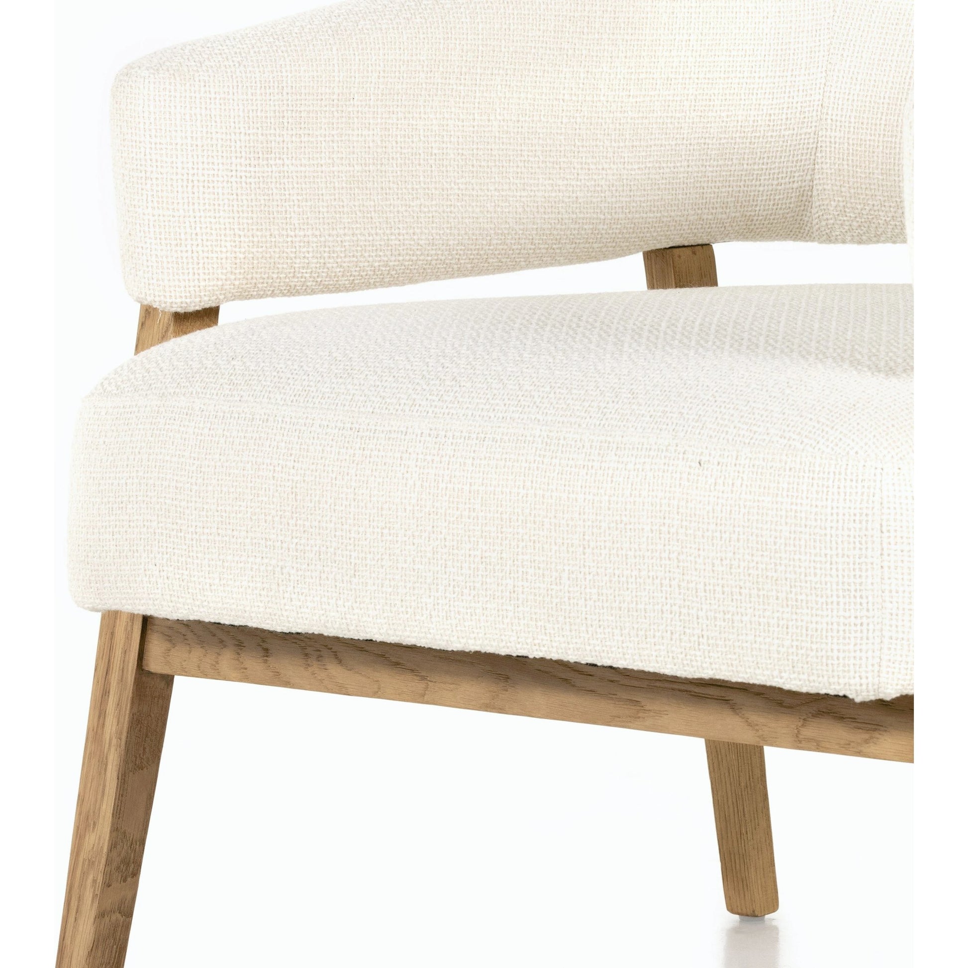 Dexter Chair by Four Hands in gibson white. Made from unique in a modern style.