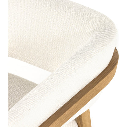Dexter Chair by Four Hands in gibson white. Made from unique in a modern style.