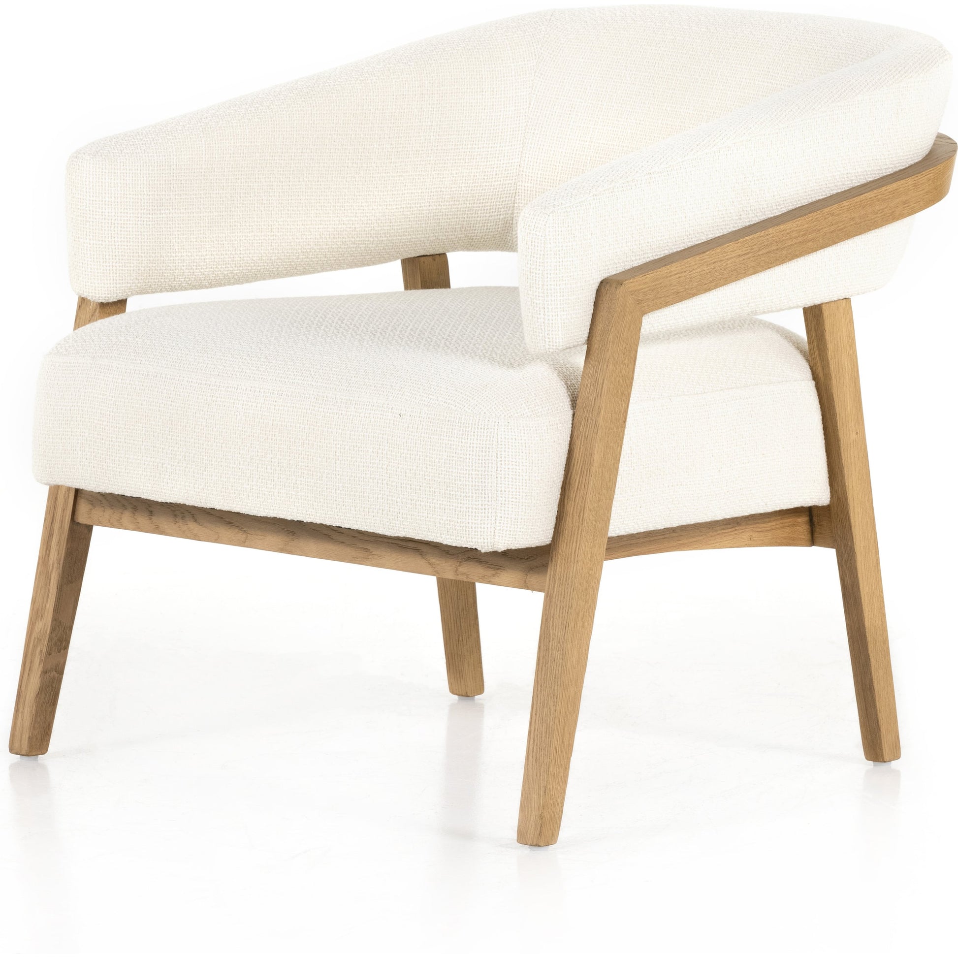 Dexter Chair by Four Hands in gibson white. Made from unique in a modern style.