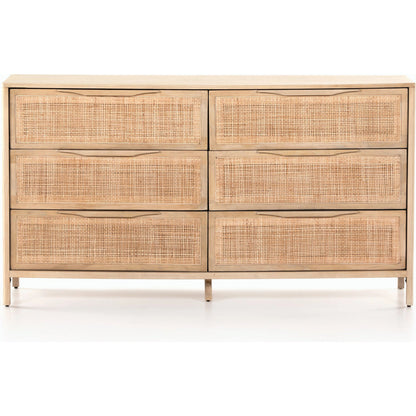 Sydney 6 Drawer Dresser by Four Hands. Made from unique in a coastal style.